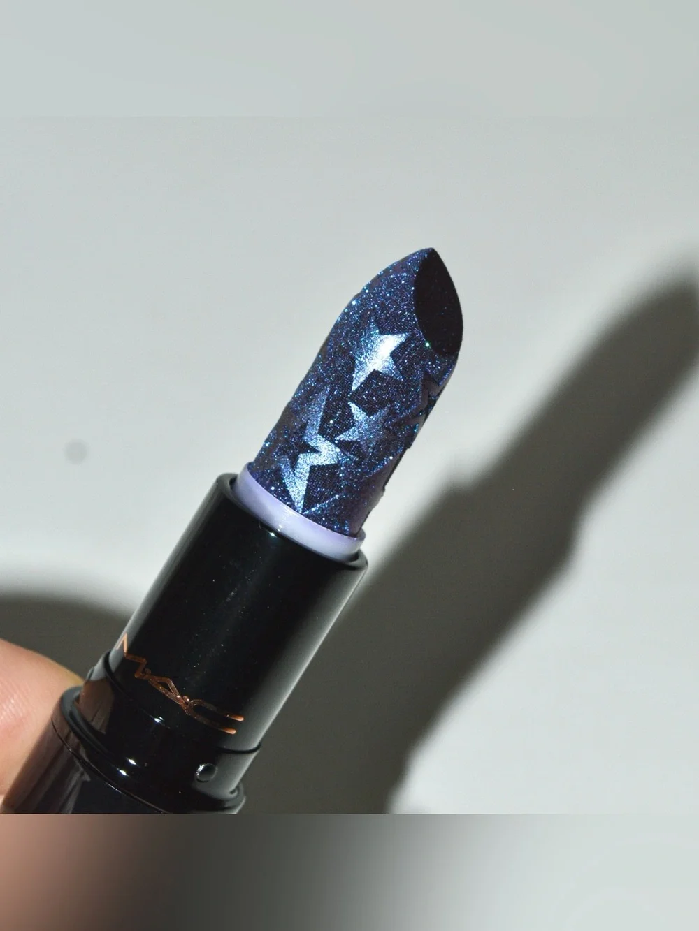 MAC Cosmetics Kiss Of Stars Lipstick *ASTERISK* Blue Purple Limited Edition BNIB